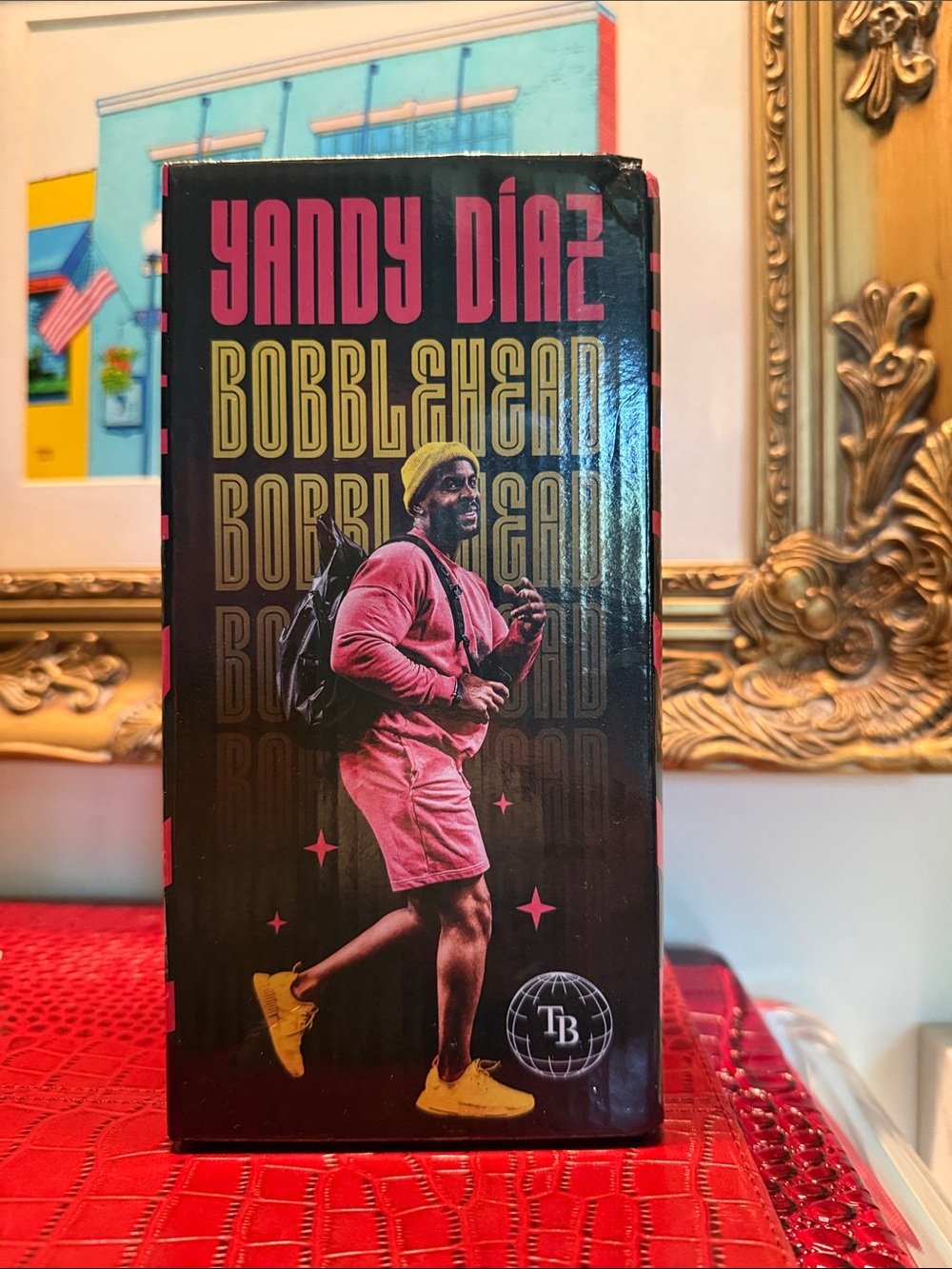 Yandy Díaz Tampa Bay Rays Bobblehead 2024 Bayfront Health Promo MLB Collectible